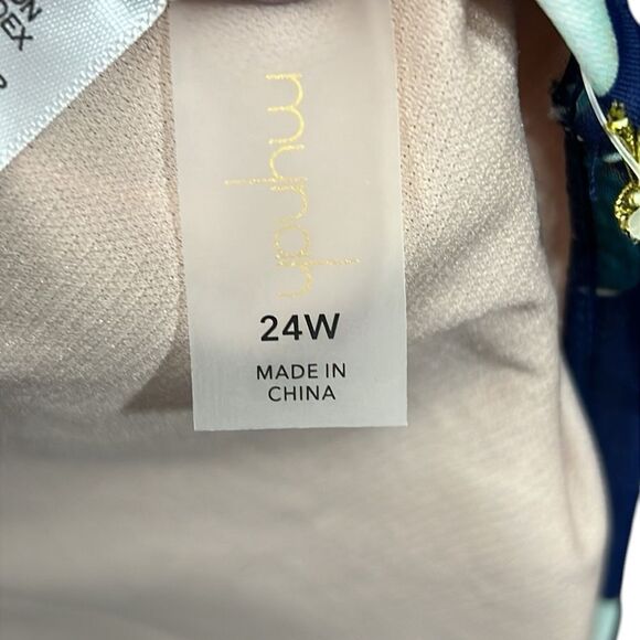 One Piece Swimsuit Woman’s Size 24W Mynah Leaves Tummy Control Medium Coverage - Picture 8 of 11